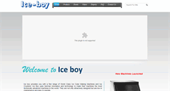 Desktop Screenshot of iceboyindia.com